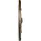 Ekena Millwork Alexa Medallion (Canopies up to 5 5/8"), 30 3/4"W x 21 1/4"H x 3 7/8"ID x 1 5/8"P, Warm Silver CM21X30ALWSS - alternate 2